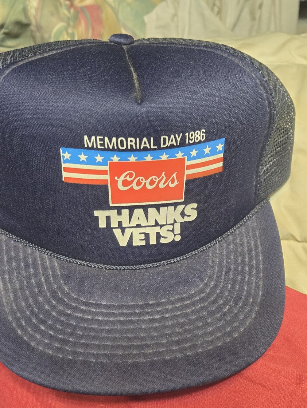 Coors Memorial Day 1986 Commerative Snap back Cap